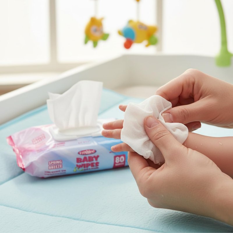 Ultimate White Baby Wipes Freshies with Lids - (Pack of 80) - Luxurious Softness Design - Perfect for Sensitive Skin & All Ages