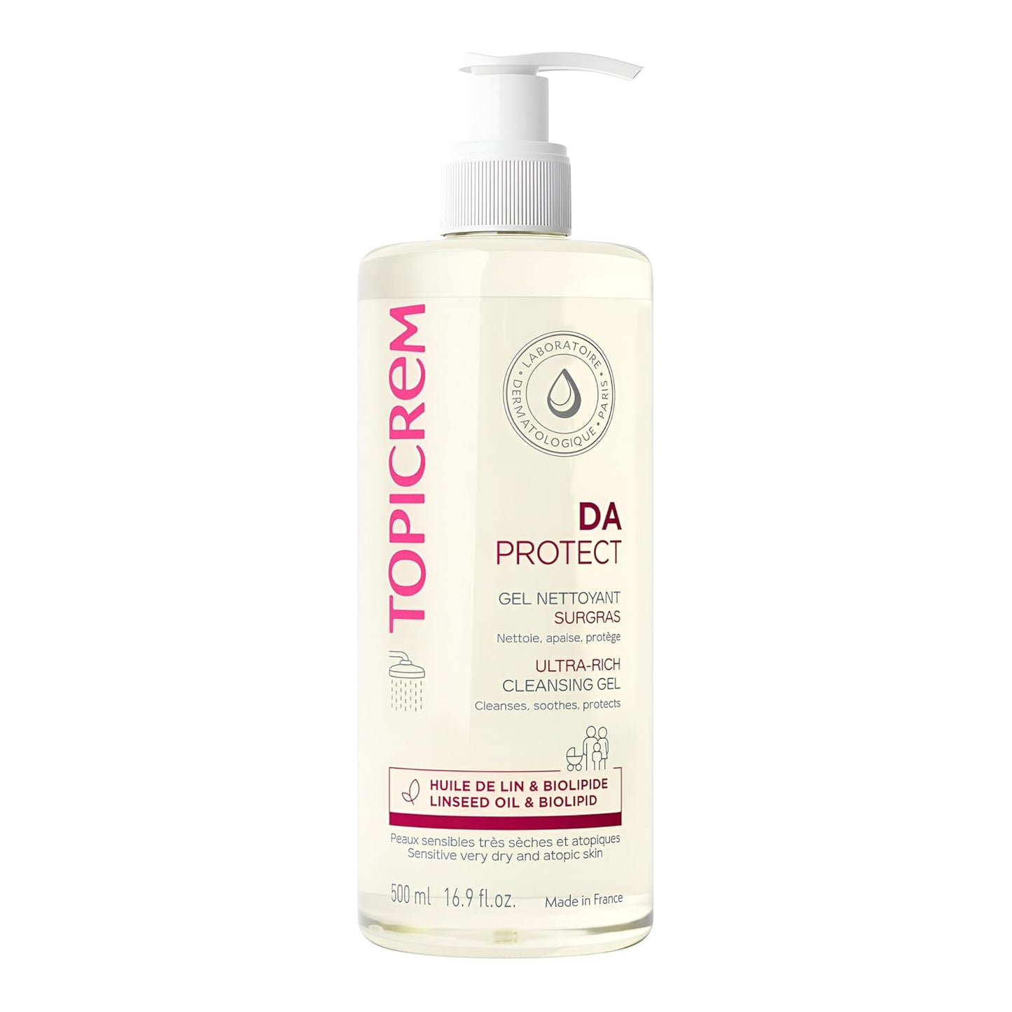 Gentle Cleansing Gel – Moisturizing Formula for Sensitive Skin | 500 ml