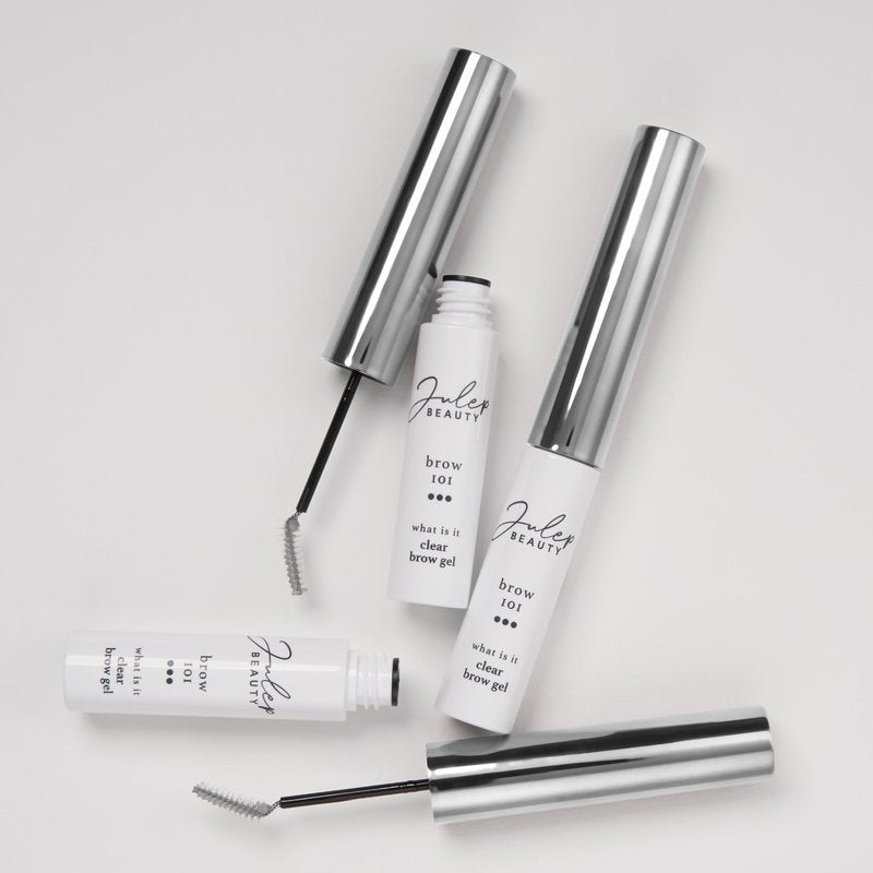 Julep Brow 101 Clear Eyebrow Scultping Gel - Precision Brush For Sculpting – Long-Lasting, Lightweight Formula for Natural,Tamed Brows