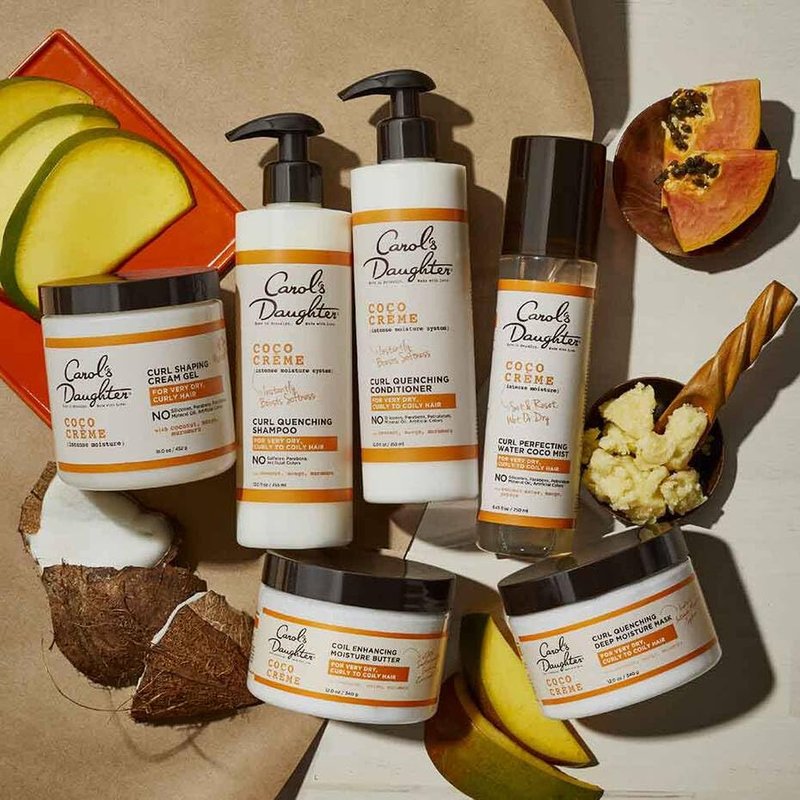 Coco Creme Curl Quenching Conditioner - Coconut Oil, Paraben-Free | 12 oz for Very Dry Curly Hair