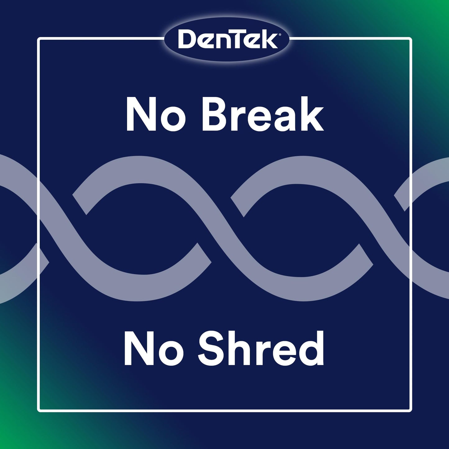 DenTek Advanced Clean Floss Picks with No Break & No Shred Dental Floss, Plaque Remover, 150 Count, Pack of 6