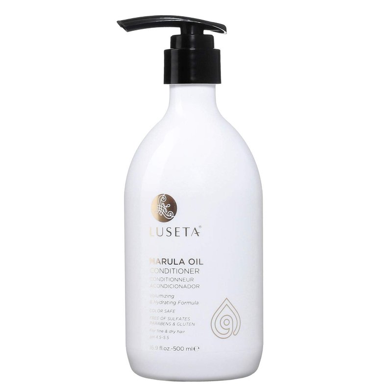 Luseta Marula Oil Hydrating Hair Conditioner for Dry Damaged Hair – Moisturizing Formula for Frizz Control, Split End Repair, Smooth Shiny Hair for Fine and Dry Hair Men Women – 16.9 fl oz