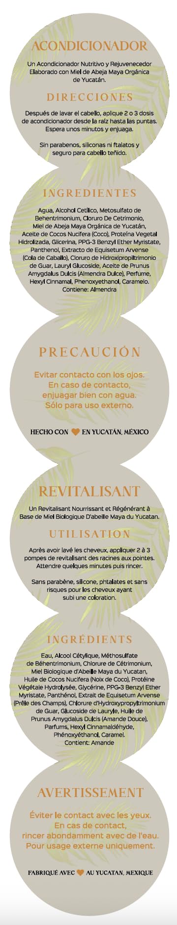 Yucatan Herbal Mayan Bee Honey Conditioner 300ml
