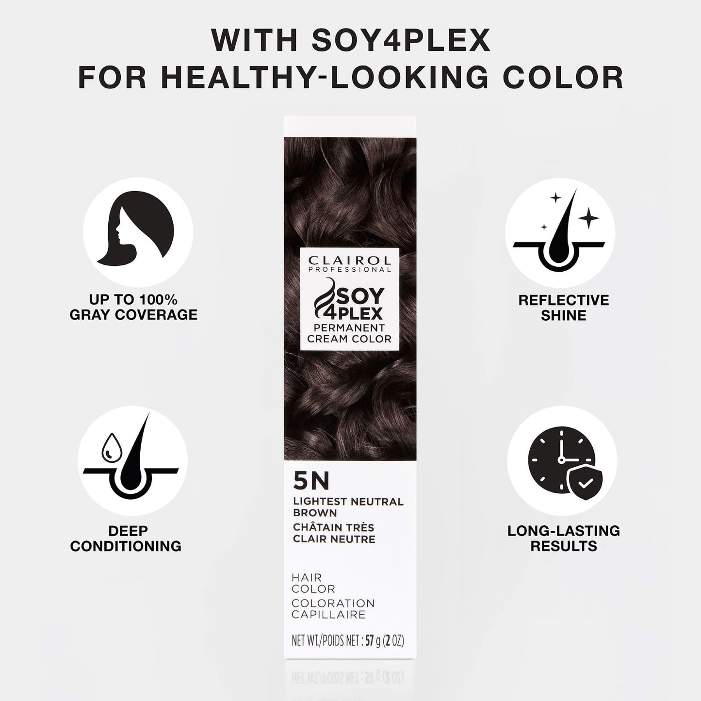 Clairol Professional Crème Permanente, 8n Light Neutral Blonde, 2 oz. - Packaging May Vary