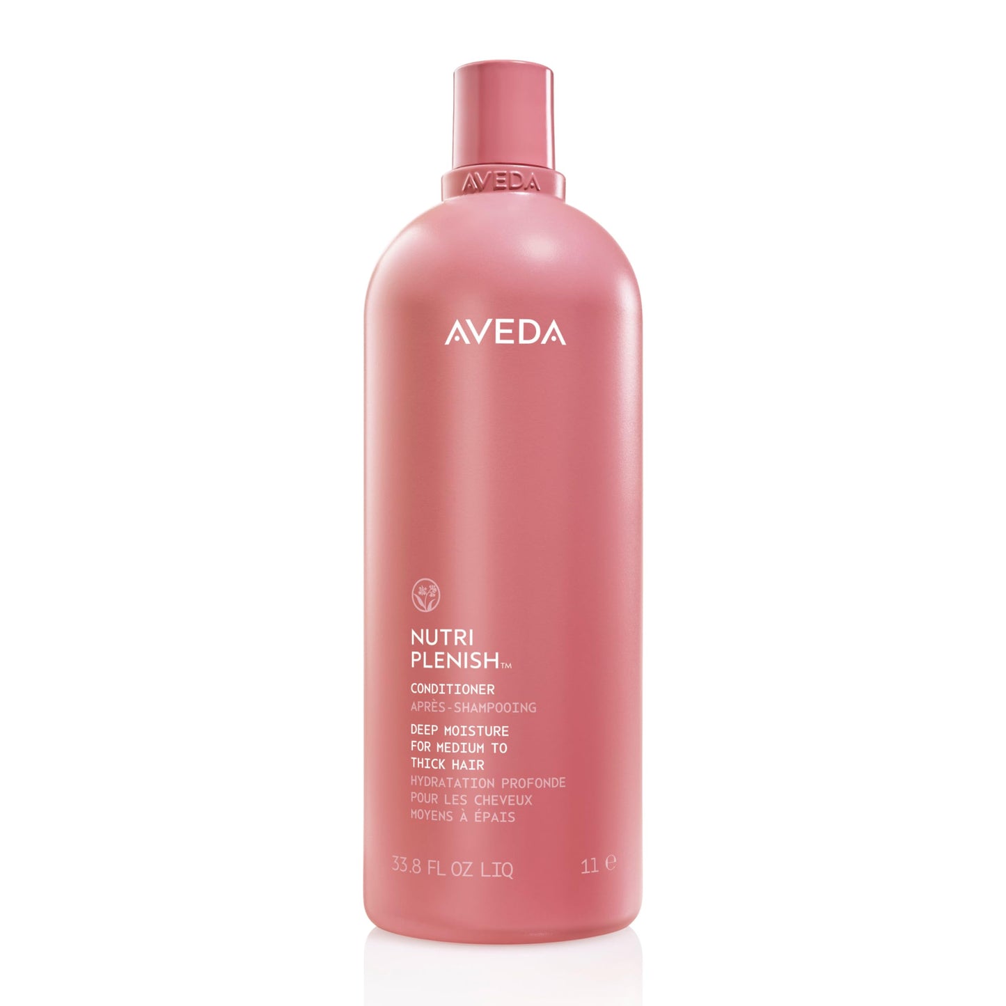 Aveda Nutriplenish Conditioner Deep Moisture | Richly Hydrating for Medium to Thick Dry to Very Dry Hair | Organic Pomegranate Oil, Coconut Oil, Mango Butter | 96% Naturally Derived*, 33.8 Fl Oz