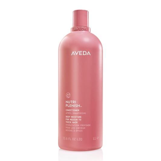 Aveda Nutriplenish Conditioner Deep Moisture | Richly Hydrating for Medium to Thick Dry to Very Dry Hair | Organic Pomegranate Oil, Coconut Oil, Mango Butter | 96% Naturally Derived*, 33.8 Fl Oz