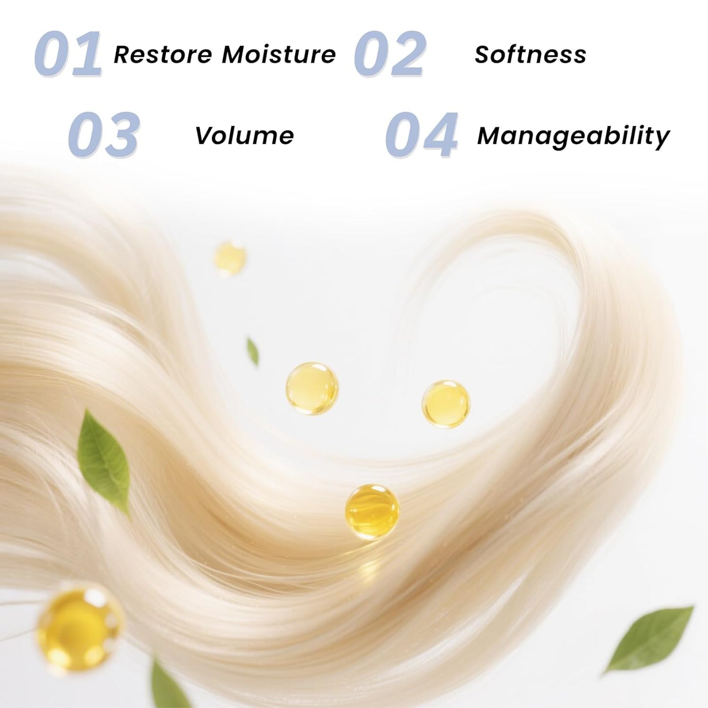 Professional Hair Bleach Powder - Mild Formula for Quick Color Removal & Highlights | 45g (1.5 oz)