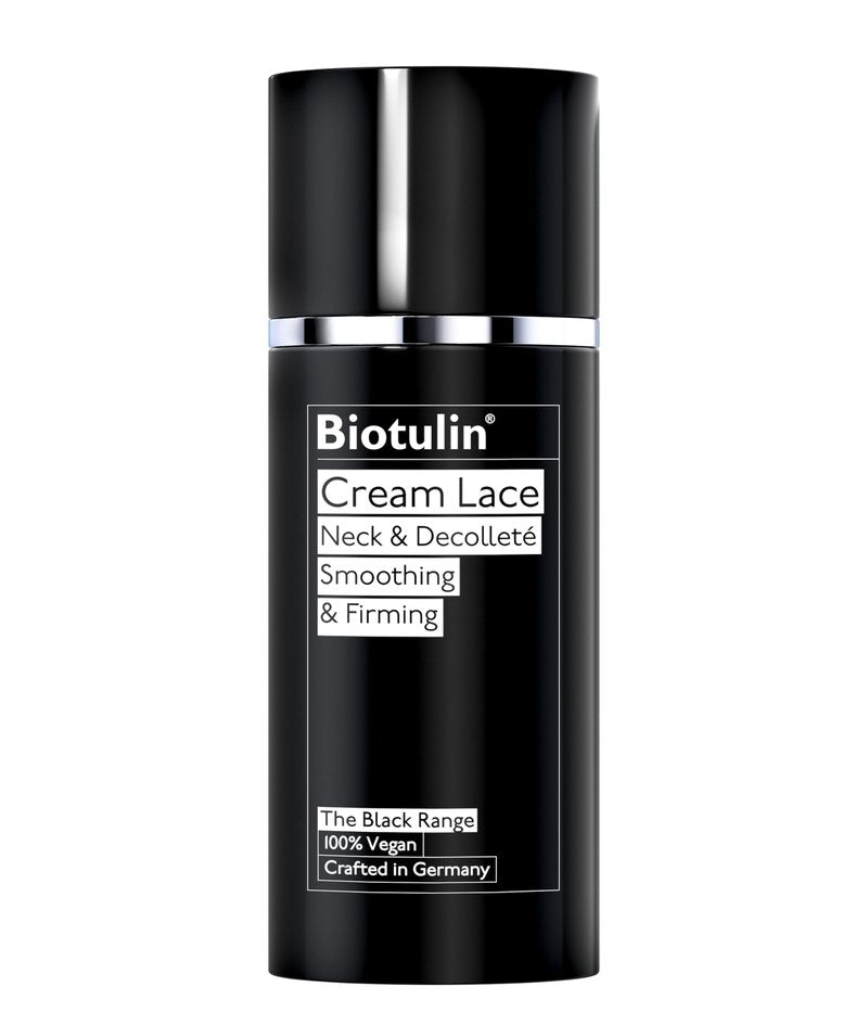 Biotulin – Cream Lace 100ml – Anti-Aging Cream for Body and Neck with Vegan Amino Acids – Lotion for a Wrinkle-Free Décolleté