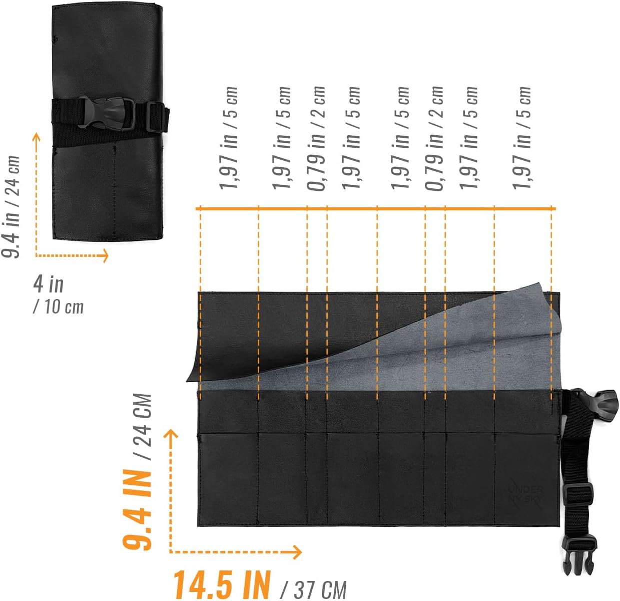 Leather Apron & Tool Holder for Hair Stylists | Durable, Professional Design