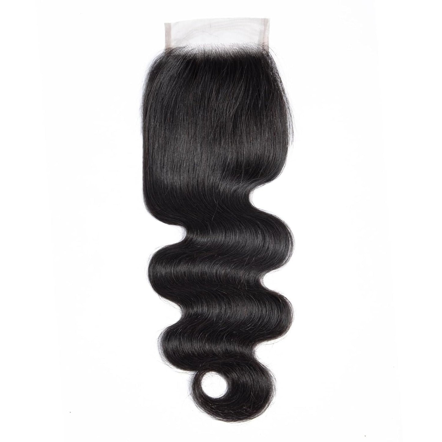 5x5 HD Lace Closure - Virgin Human Hair Body Wave, Pre-Plucked Natural Hairline, Bleachable Knots