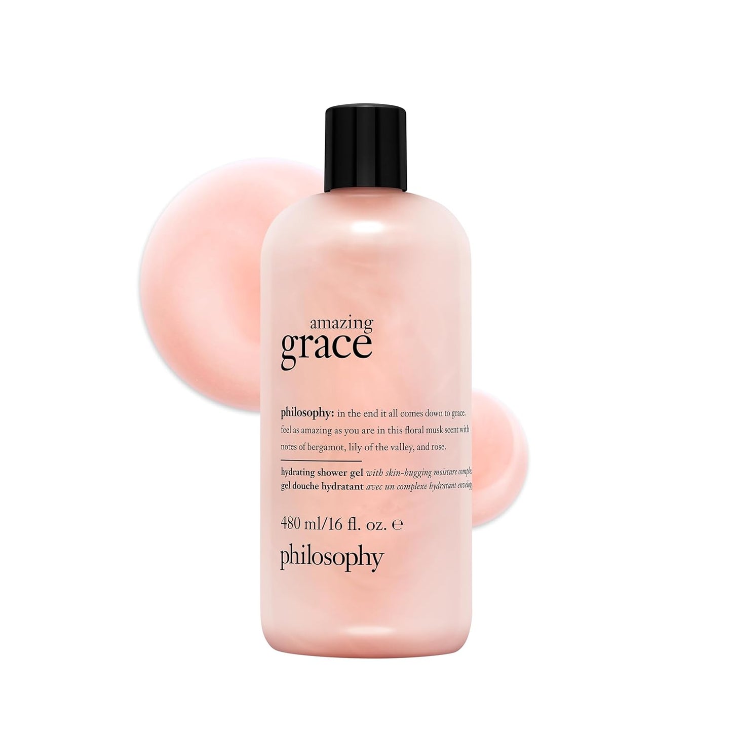 Philosophy Amazing Grace Hydrating Bath & Shower Gel - Soothes Dry Skin with Vegan Formula | Gentle Cleansing