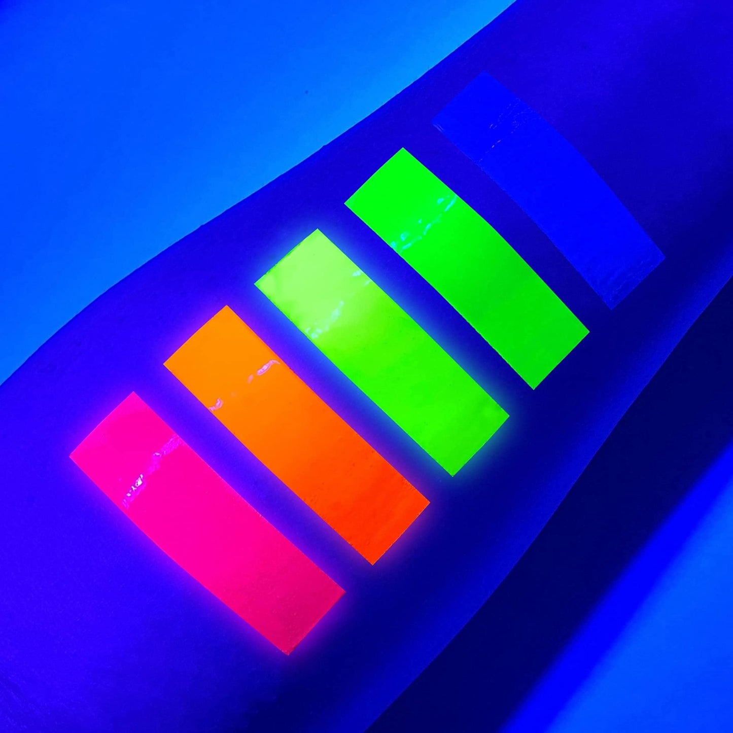 UV Glow Blacklight Face and Body Paint 0.34oz - Neon Fluorescent (0.34 Fl Oz (Pack of 5))