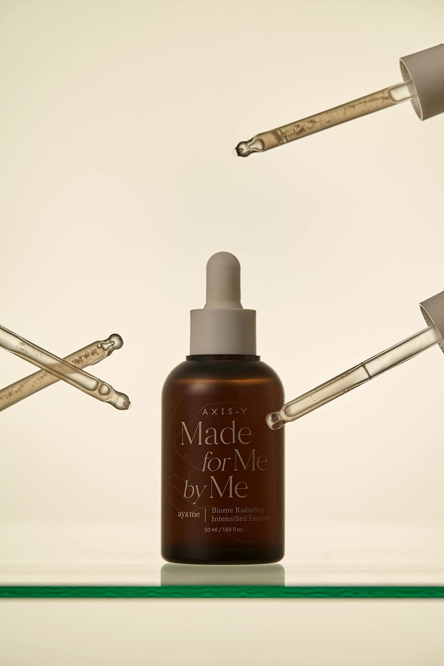 AXIS-Y Biome Radiating Intensified Essence with 5 Probiotics Complex, Mugwort & Centella Asiatica - Soothing, Moisturizing, Hydrating Facial Serum for Glass Skin - Korean Skincare (1.69 fl. oz.)