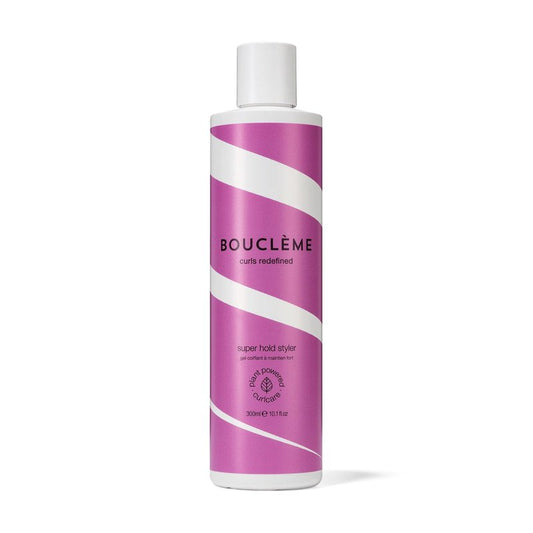 Bouclème - Super Hold Styler - Curl Enhancing Hair Styling Gel - 99% Naturally Derived Ingredients and Vegan-10.1fl oz.