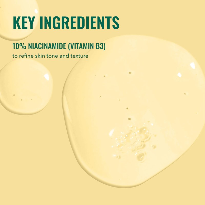 Good Molecules Niacinamide Serum - 10% Niacinamide to Target Blemishes, Nourishment, and Skin Tone - Ultra Hydrating Serum and Brightening Skin Care for Face