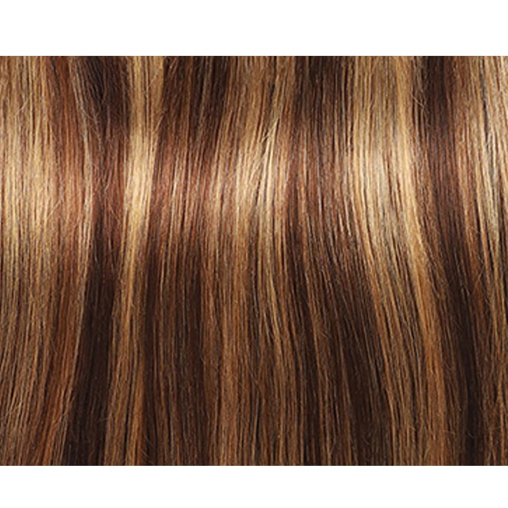 P4/27 Highlight Blonde Bundles Human Hair Straight Bundles 22 Inch Brown Straight Bundle Human Hair Extensions Unproceesed Virgin Hair 100 Gram Per Bundle 1 Bundle DGOYp427ST22