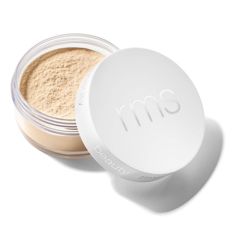 RMS Beauty Hydra Setting Powder Hydrating Translucent Loose Powder Lightweight Matte Finish Oil Control Natural Radiance Long-Lasting Makeup Lock 0.21 oz