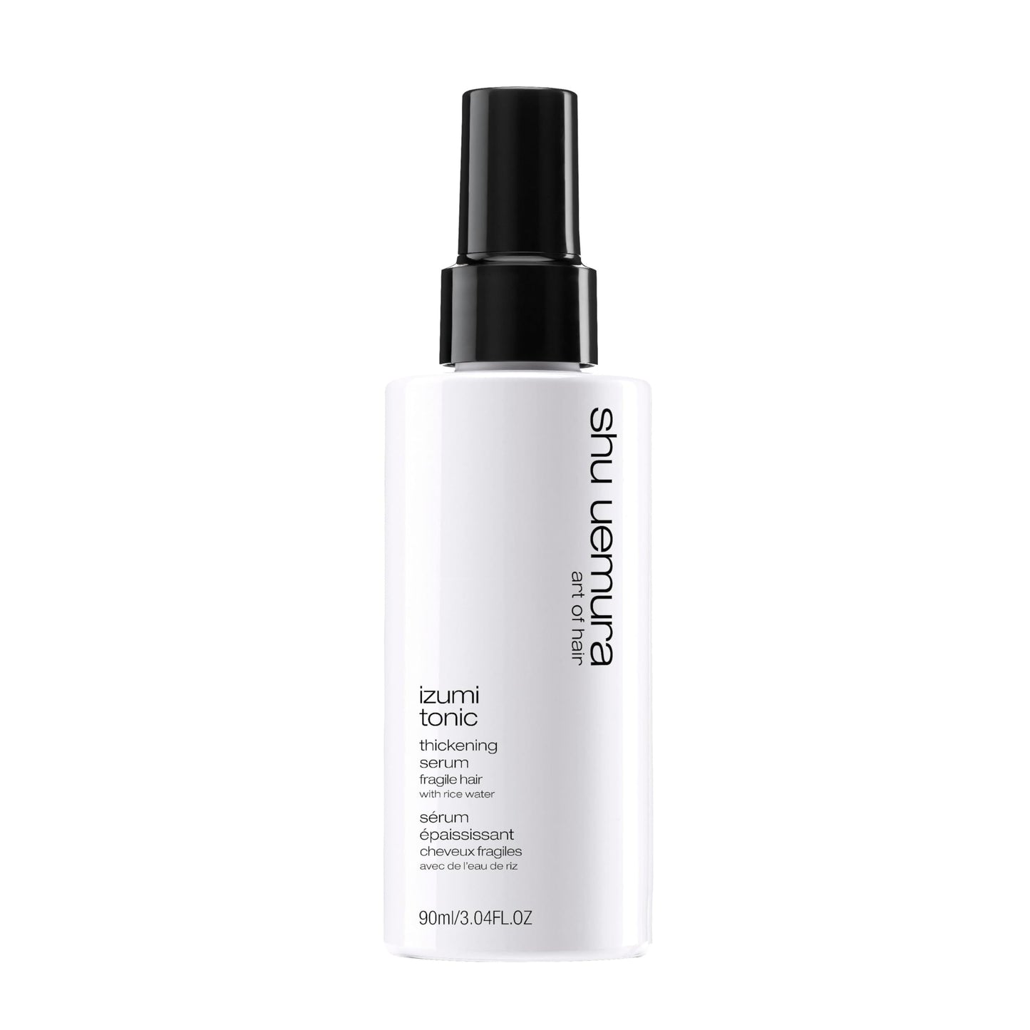 shu uemura art of hair Izumi Tonic Strengthening & Thickening Rice Water Hair Serum - Hydrates & Repairs Damaged Hair, Softens and Adds Shine, With Japanese Rice Water