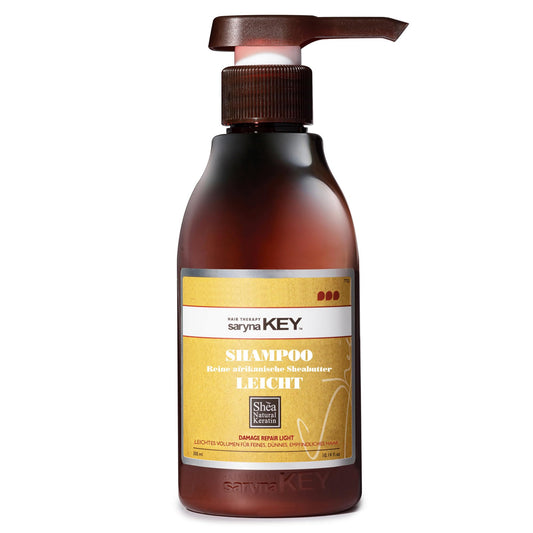 Saryna Key Damage Repair Light Shampoo (300ml/10.14oz) - with Pure African Shea Butter Hair Shampoo for Dry frizzy and Damaged Hair (Shea Butter Shampoo (10.14 Oz))