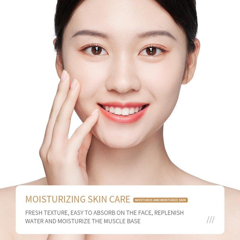 6PCS Rice Skin Care Sets, Moisturizing Face Skin Care Gift Set for Women Girls, Face Care Kit Inclusde Cleanser, Toner, Eyecream, Essence, Emultion, Face Cream (NEW-Rice)