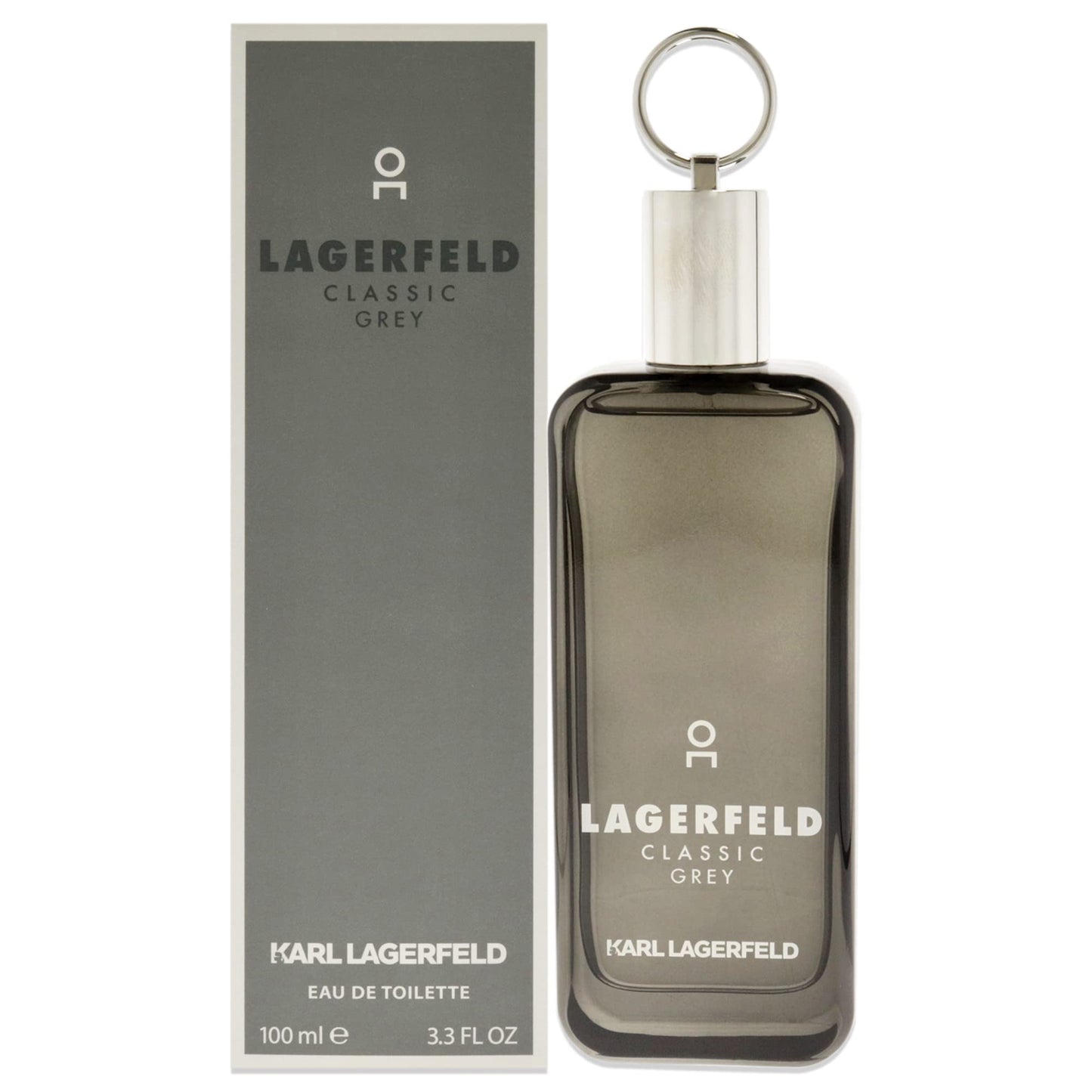 Lagerfeld Classic Grey by Karl Lagerfeld for Men 3.3 oz Eau de Toilette Spray