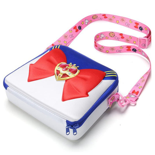 Cute Anime Cosplay Big Bow Top-Handle Purse Travel Shoulder Crossbody Bag for Women Girls