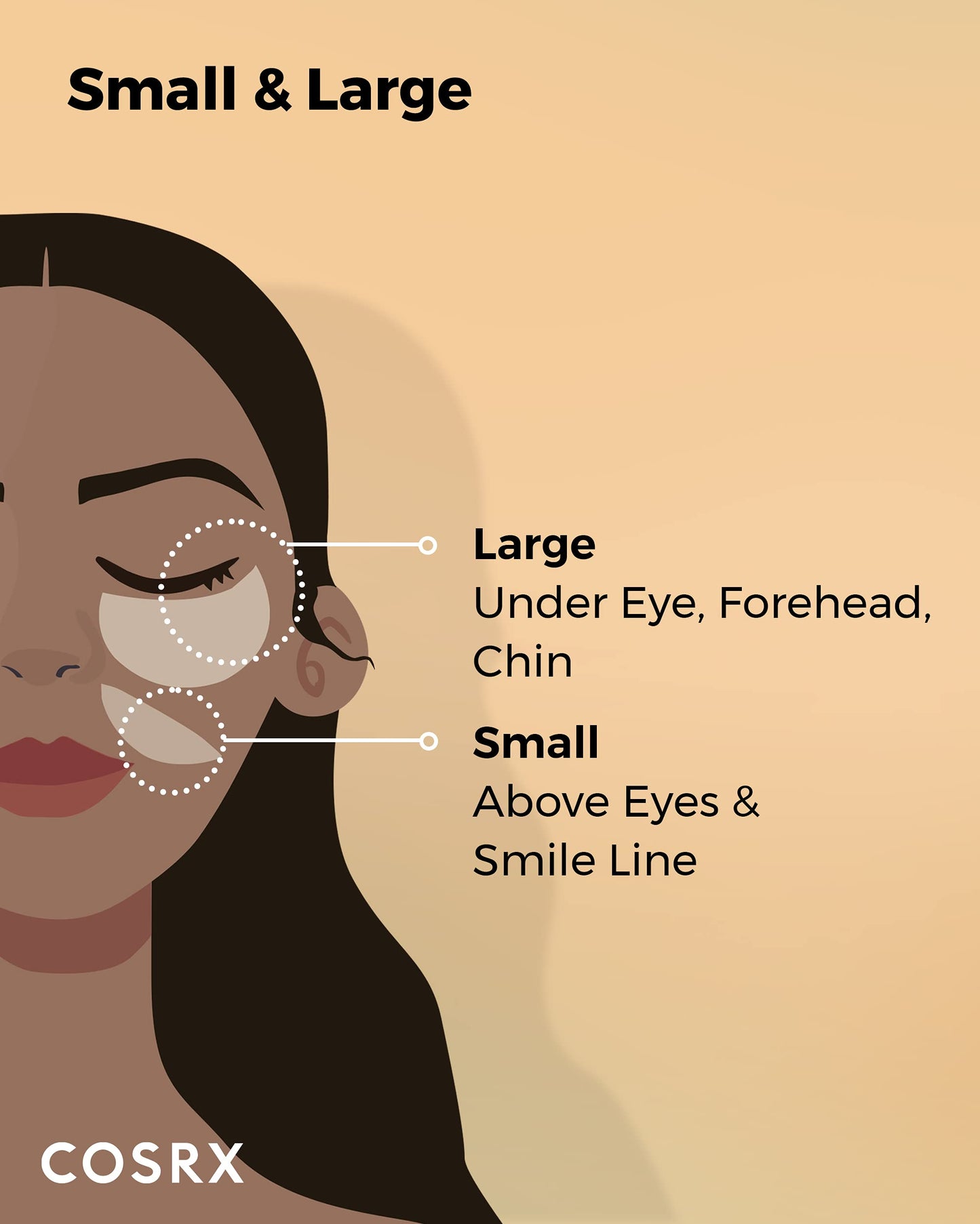 COSRX Advanced Snail Mucin Hydrogel Eye Patch + Peptide Collagen Hydrogel Eye Patch, Korean Skin Care