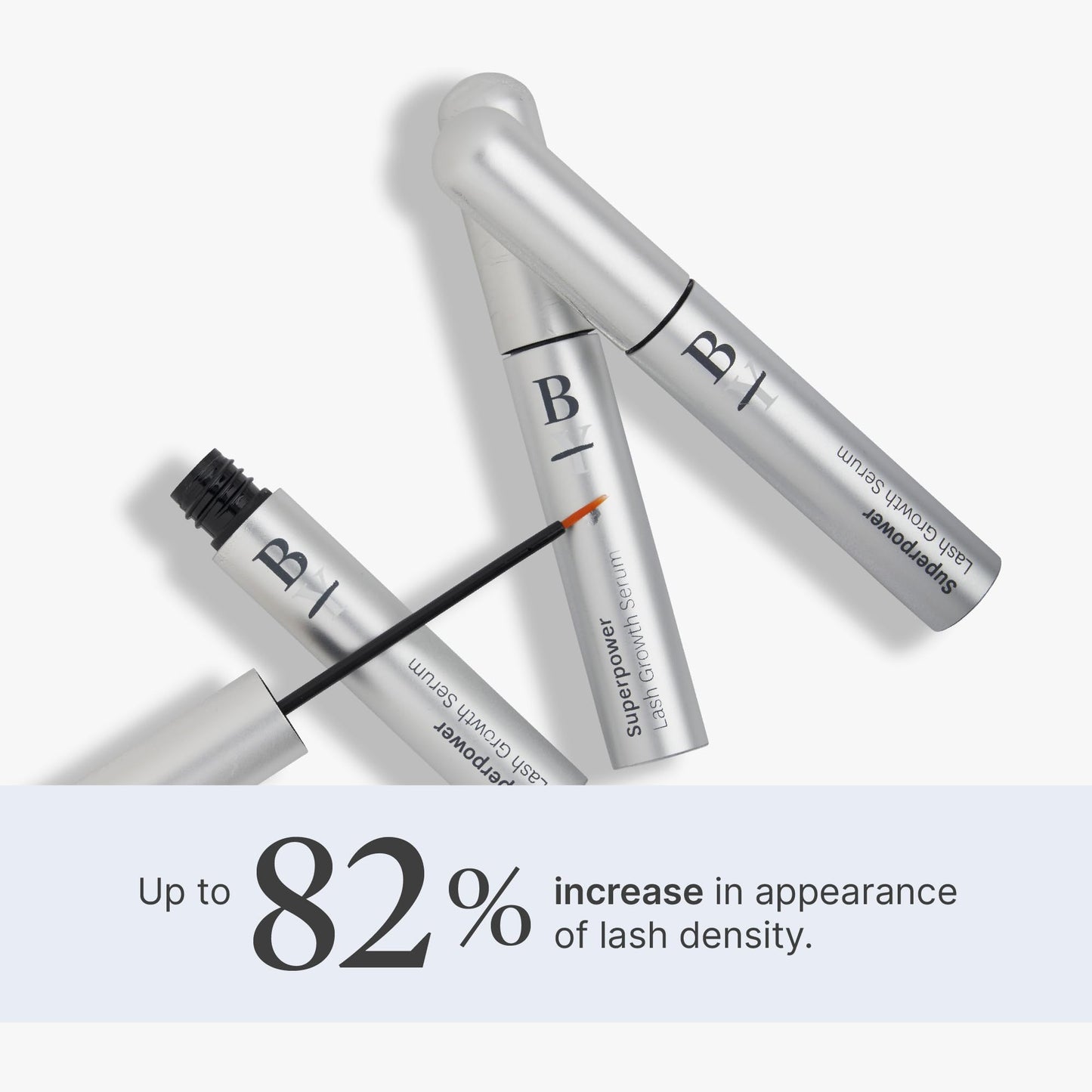 Better Not Younger Superpower Lash Serum (7ml) Lash Conditioner with Peptides, Vitamins & Nutrients - Enhancing Serum for Thicker, Fuller and Longer Lashes - Cruelty-Free
