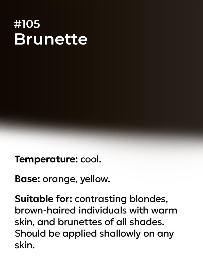 #105 Brunette - by Elena Nechaeva – Permanent Tattoo Ink Pigment