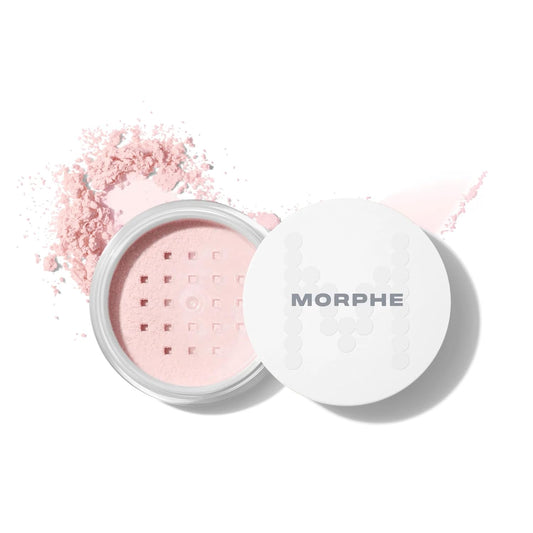 Morphe Bake & Set Brightening Setting Powder - Talc-Free, Lightweight Face Makeup | Soft Natural Finish, 0.09 oz