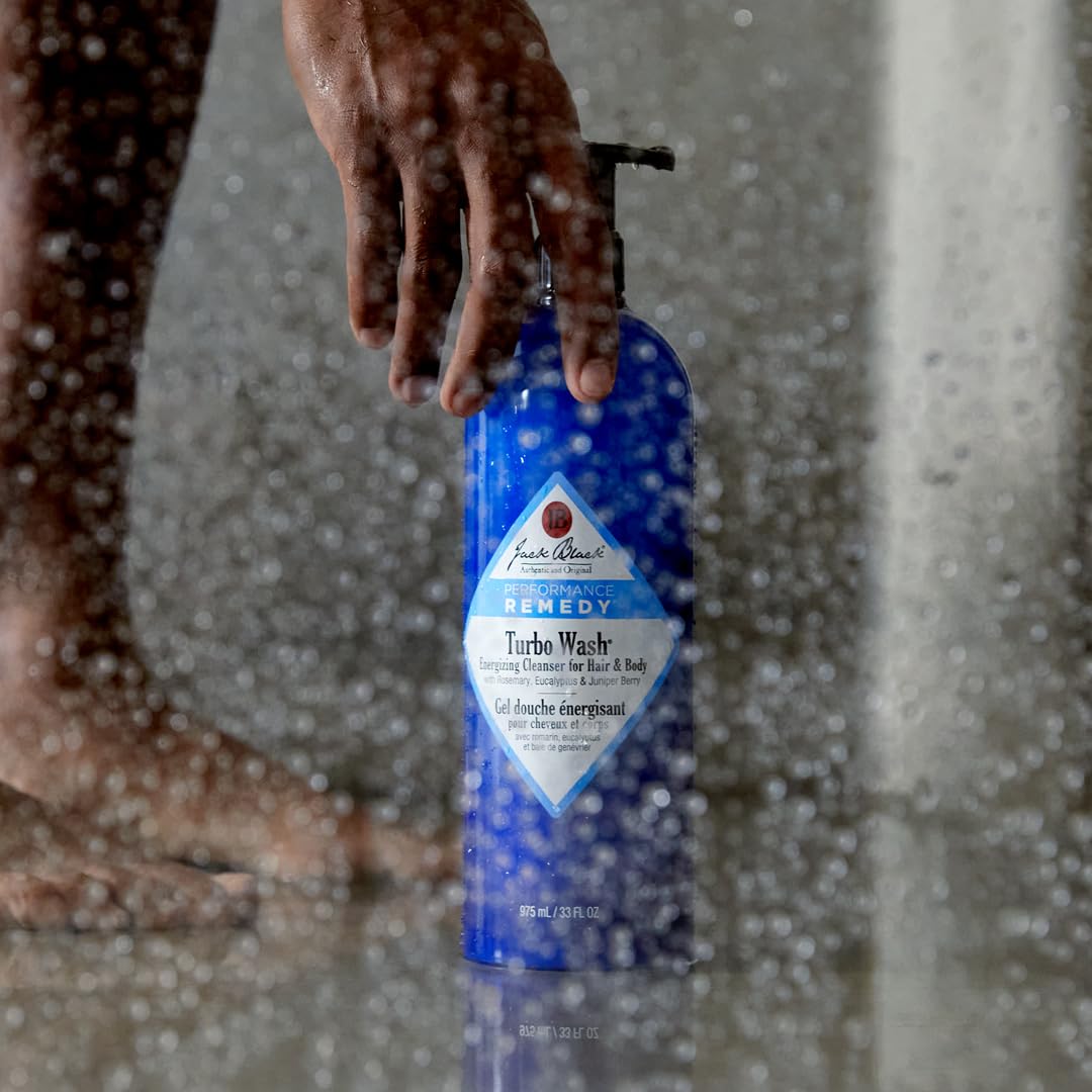 Jack Black Body & Hair Cleanser - Men's Body Wash & Shampoo | Sulfate-Free, Nourishing Formula