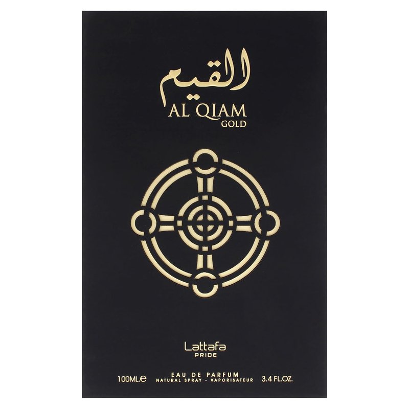 Lattafa Al Qiam Gold Eau de Parfum Spray for Unisex - 3.4 Ounce Fragrance