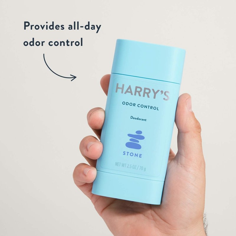 Harry's Aluminum Free Deodorant for Men - Odor Control, Stone, Fig, Redwood Scent, 2.5 Oz, 3-Pack, Men Deodorant Aluminum Free