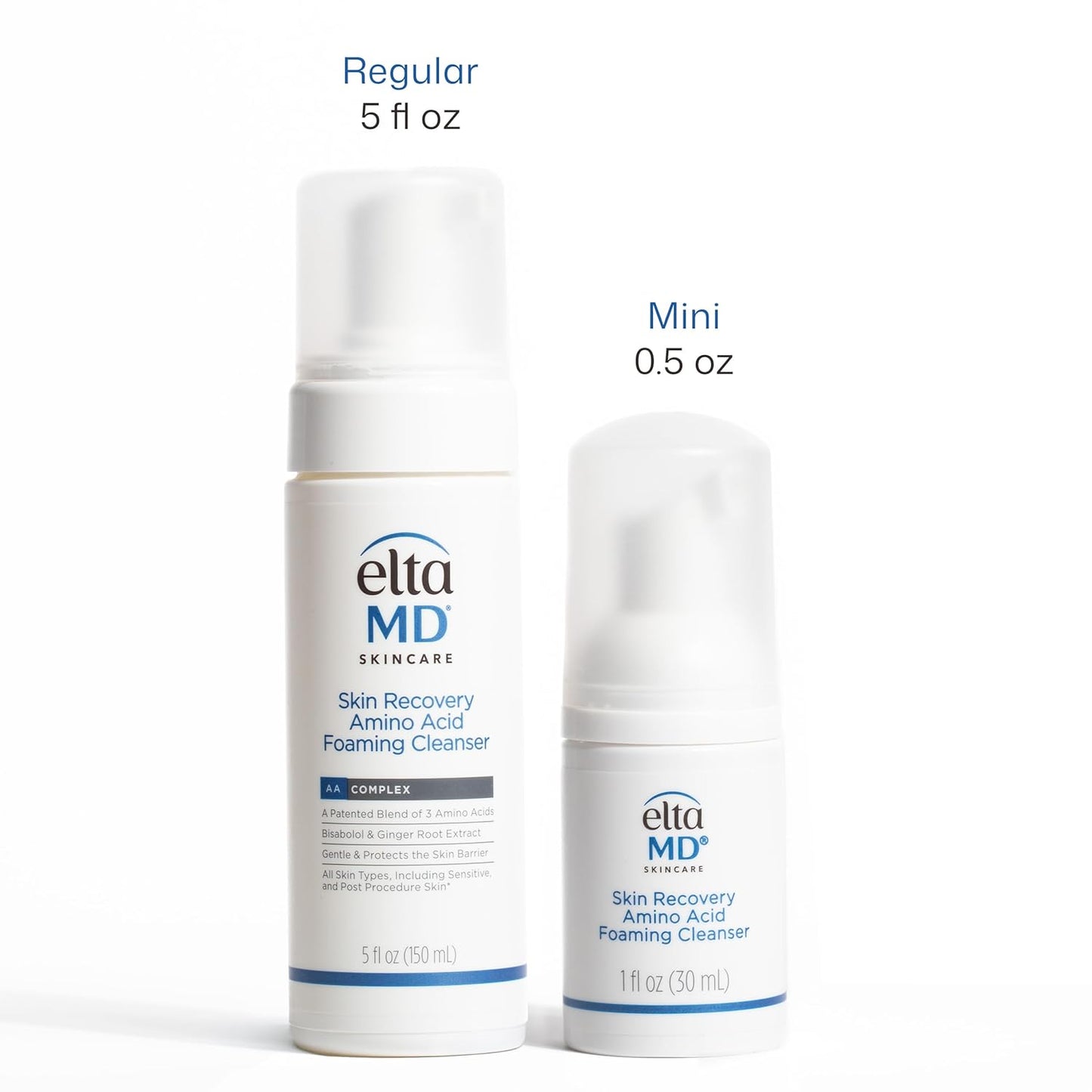 EltaMD Skin Recovery Amino Acid Foaming Facial Cleanser - Gentle Face Wash for Sensitive & Post-Procedure Skin
