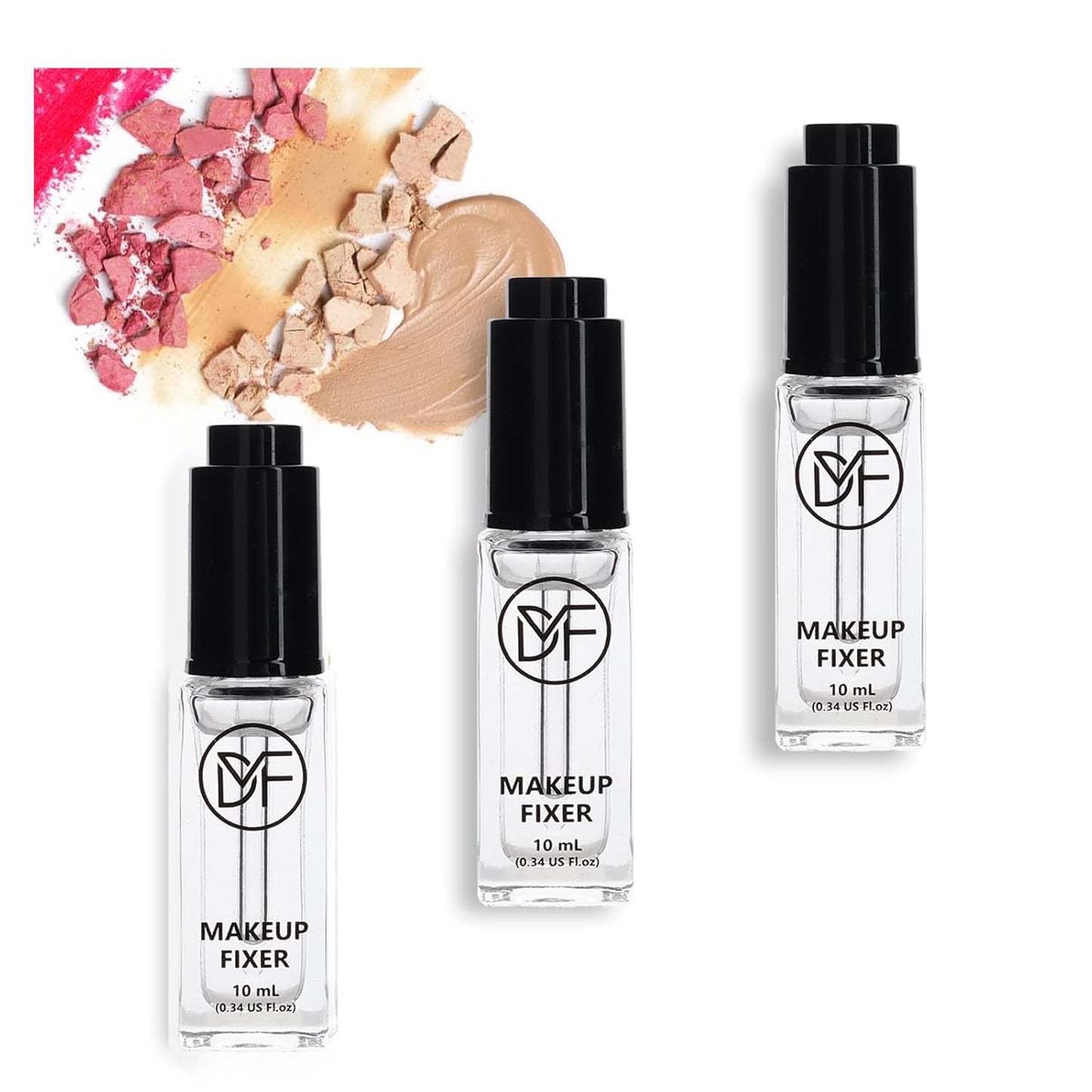 DuralineMakeupFixer Cosmetics Pigment Activator,Duraline Makeup Mixing Liquid,Durability Waterproof Transparent Make-up Fixer Liquid Drops,Eyeshadow Sealant