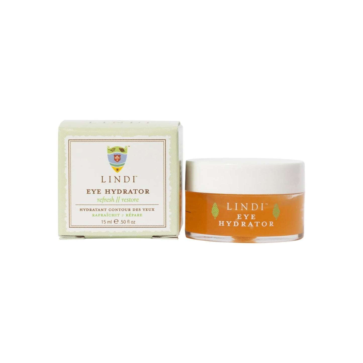 Lindi Skin Eye Hydrator - Reduces Dark Circles, Puffiness, and Hydrates Skin - Remove Signs of Tiredness & Stress From Your Eyes - Dermatologist Tested Skin Care for Sensitive Skin (0.5 fl oz)