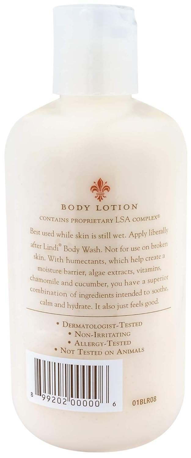 Lindi Skin Body Lotion - Hypoallergenic Moisturizer for Sensitive Skin | Antioxidant-Rich, 8 fl oz