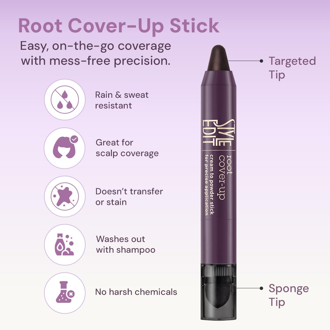 Style Edit Instant Root Concealer Stick - Touch Up and Cover Grays