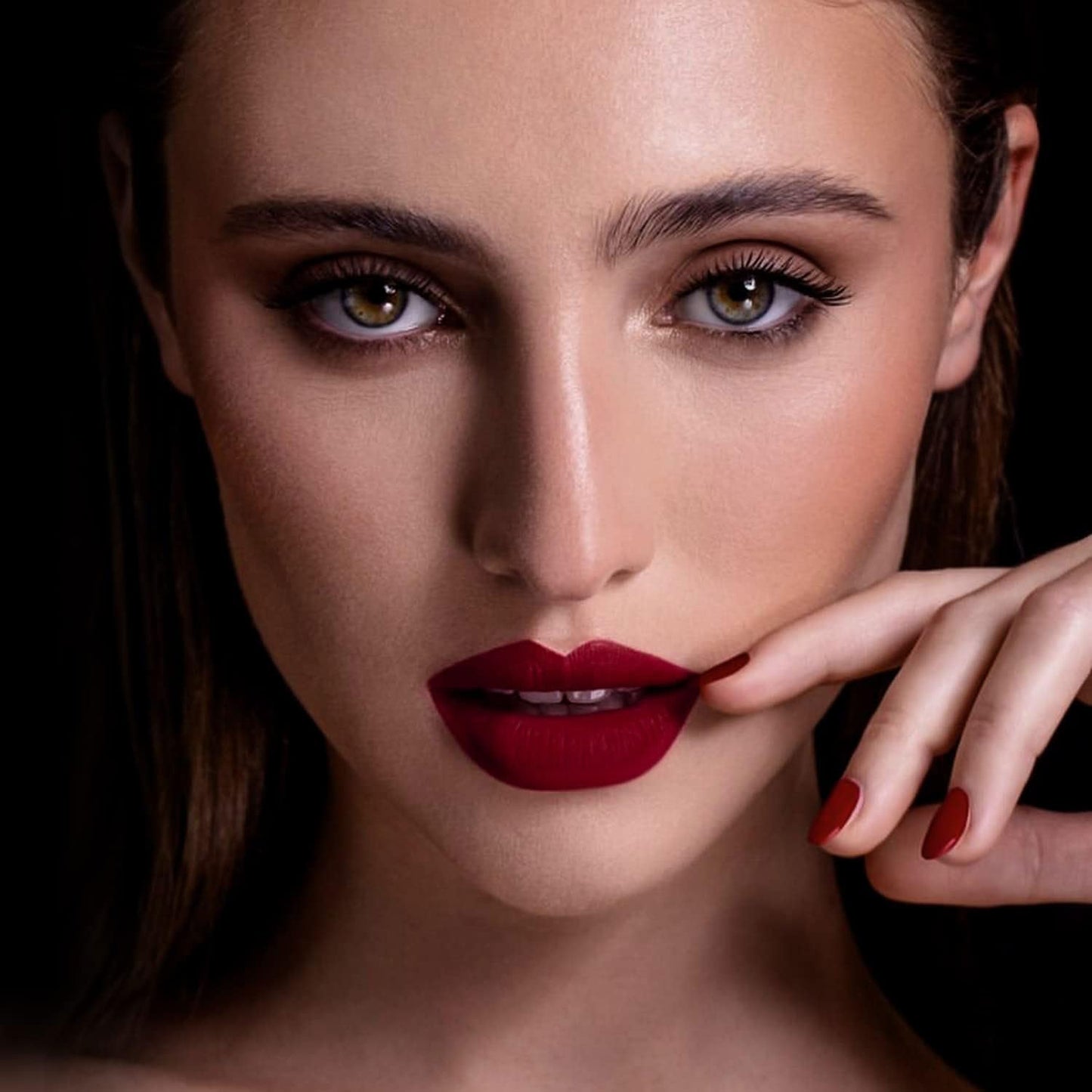 MAKI YIKA Dark Red Lipstick for Women Color Stay Long Lasting Lipsticks