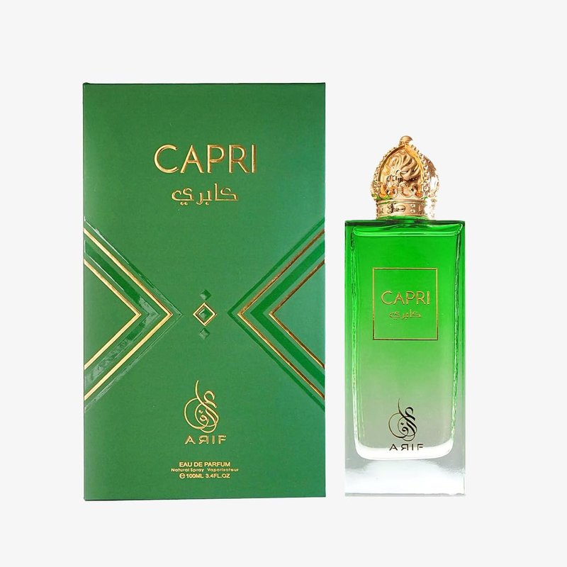 Capri Perfume for Women | Fresh Aromatic Fragrance with Litchi, Jasmine & Turkish Rose - 3.4 oz Eau de Parfum