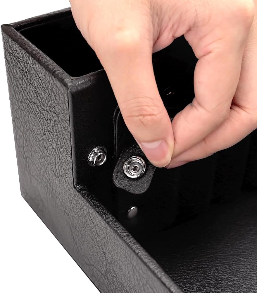 Hairdressing Tool Holder - Multifunctional PU Leather Barber Storage Box | Large Scissors & Accessories Case