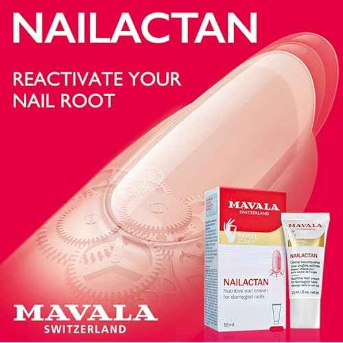 Mavala Nail Care Nailactan Nutritive, Nail Cream In Jar, Supports Damaged Nails, Nourishing, Moisturizing Nail Care Cuticle Cream, Promotes Nail Growth, 0.5 Ounce Jar