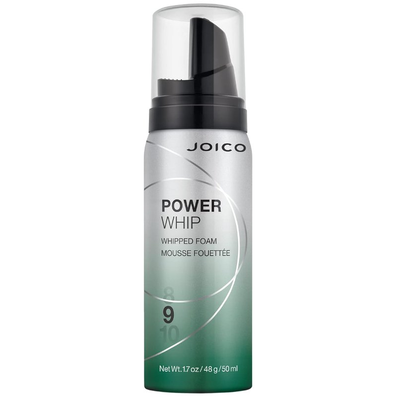 Joico Power Whip Whipped Foam - Volume & Body for All Hair Types | Thermal Protection, Shine Boosting, Frizz Control