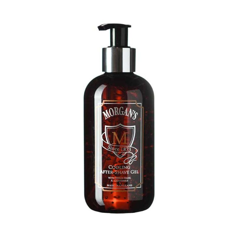 Morgan's Pomade Cooling After-Shave Gel, Soothing and Refreshing Post Shave Gel with Witch Hazel and Chamomile, Lime and Black Pepper Scent 8.7 Fl Oz