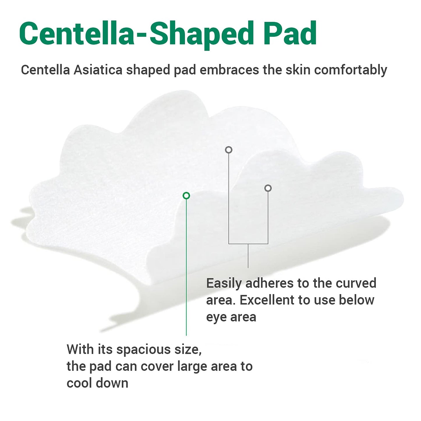 Korean Pore Minimizing and Redness Relief Soothing Toner Pads, Face Exfoliant with Centella Asiatica Extract and Bamboo Extract – AMPLE:N Centel Calming Shot Toner Pad 60 Sheet 100ml (3.38 fl.oz.)
