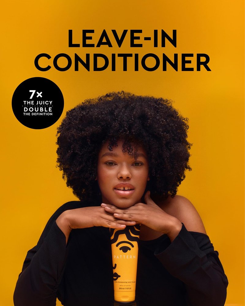 PATTERN Leave-In Conditioner - Rich Moisture for Curly & Coily Hair | 9.8 fl oz, 3a to 4c