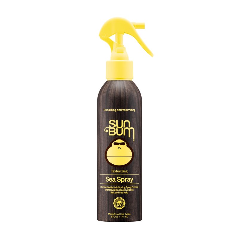 Sun Bum Sea Spray | Texturizing and Volumizing Sea Salt Spray | UV Protection With a Matte Finish | Medium Hold | For All Hair Types | 6 FL OZ Bottle