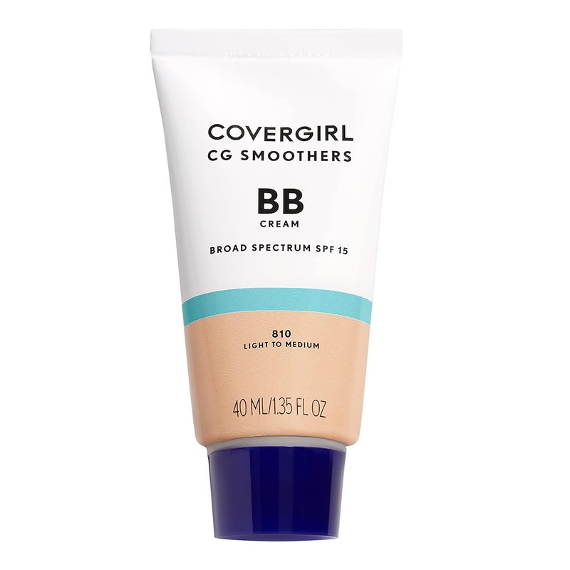 COVERGIRL Smoothers BB Cream - Lightweight Hydrating Formula with SPF 21 | 1.35 Oz, Light to Medium 810