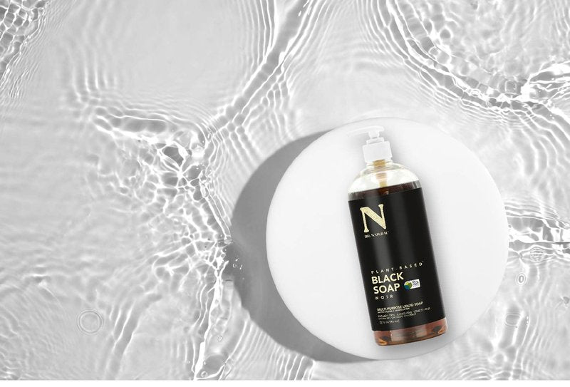 Dr. Natural Pure Black Liquid Soap 2-pack (Black, 64oz)