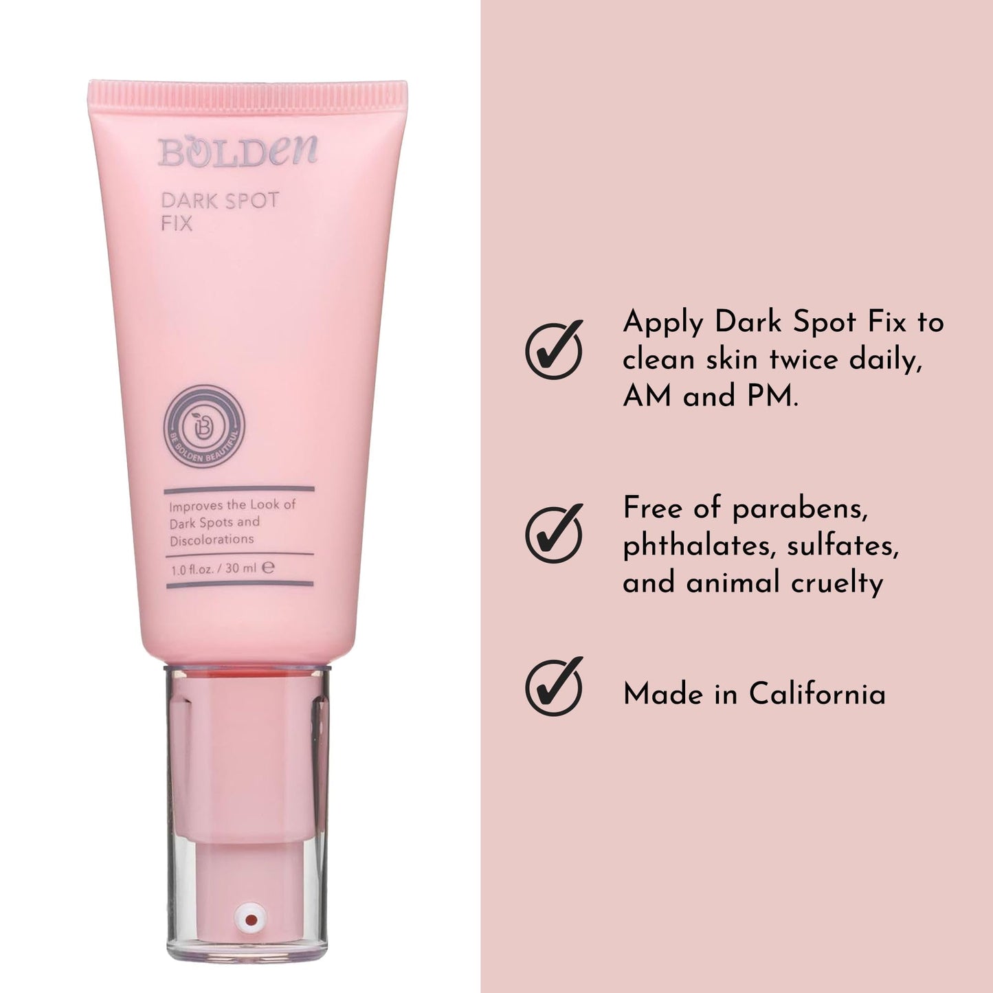 Bolden Skin Brightening Toner & Dark Spot Corrector Bundle – Reduces Breakouts, Dark Spots, Oil & Shine – with AHA Glycolic Acid, Niacinamide, Tranexamic Acid & Alpha Arbutin